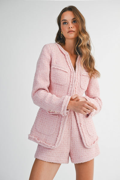 Saco largo bolsas al frente