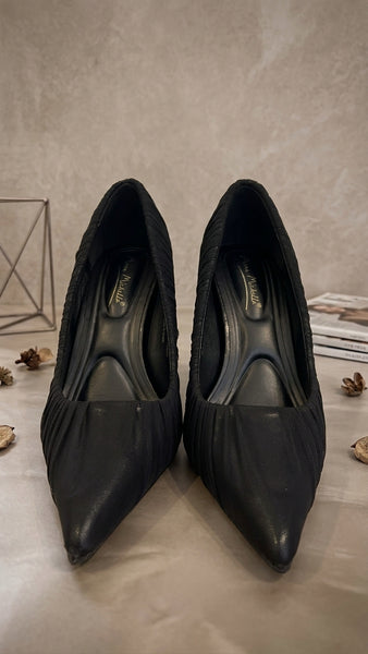 Zapato stileto plisado
