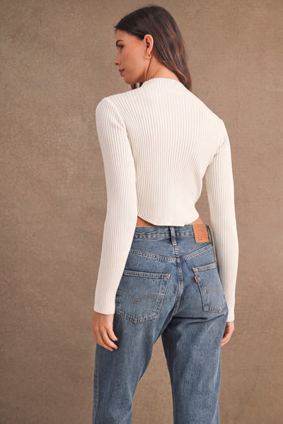 Blusa manga larga