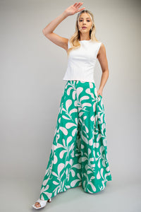 Pantalon palazzo estampado