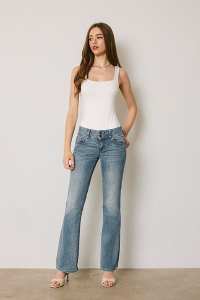 Bodysuit  de cuello cuadrado