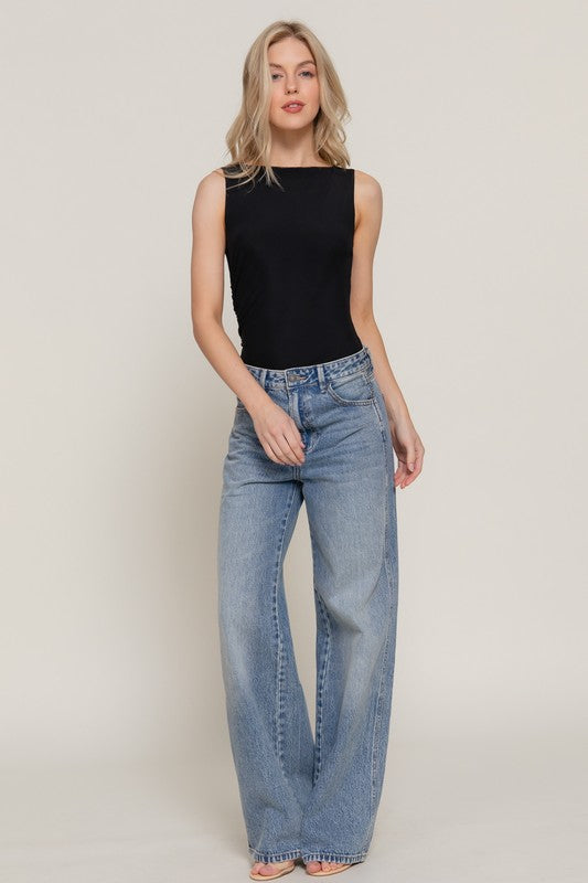 Blusa bodysuit malla