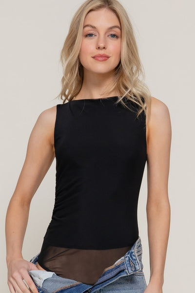 Blusa bodysuit malla