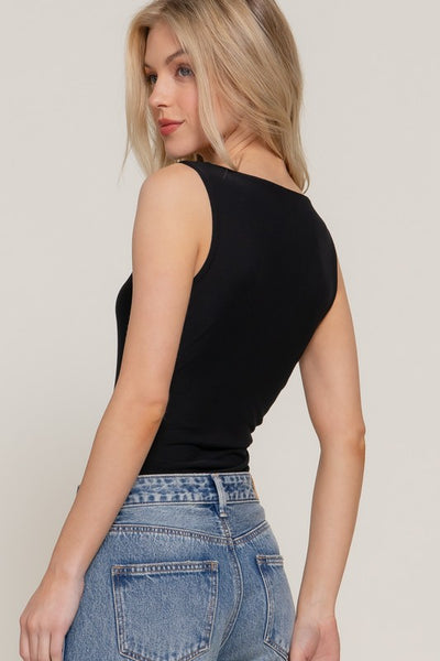 Blusa bodysuit malla
