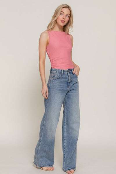 Blusa bodysuit malla