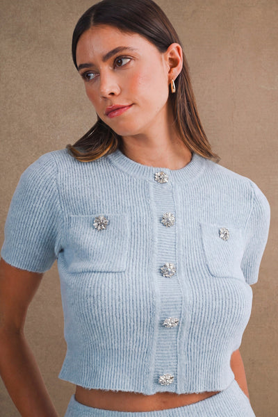 Blusa manga corta