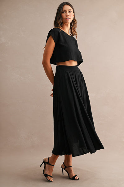 Falda  midi corte A