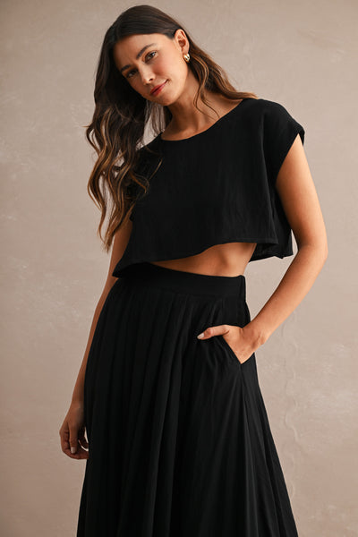 Blusa  manga corta
