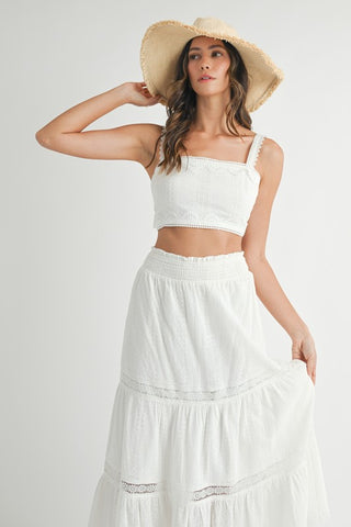 Blusa top de tirantes