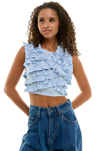 Blusa top olanes