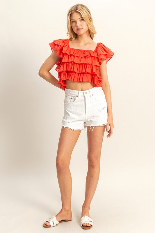Blusa top olanes