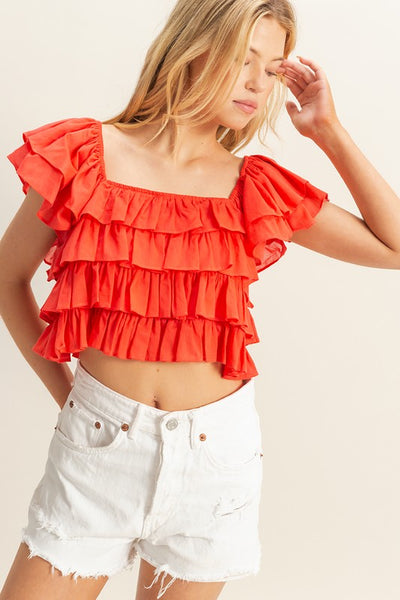 Blusa top olanes