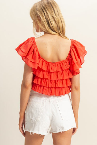 Blusa top olanes
