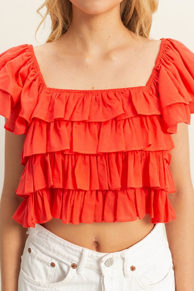 Blusa top olanes