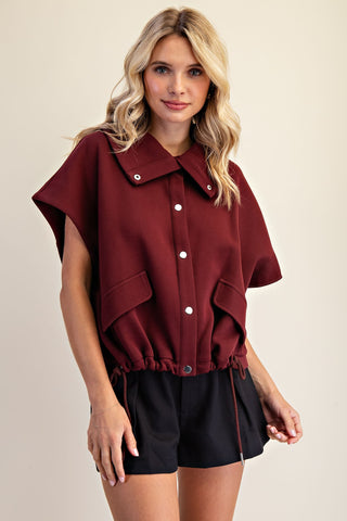 Chaleco bolsas al frente