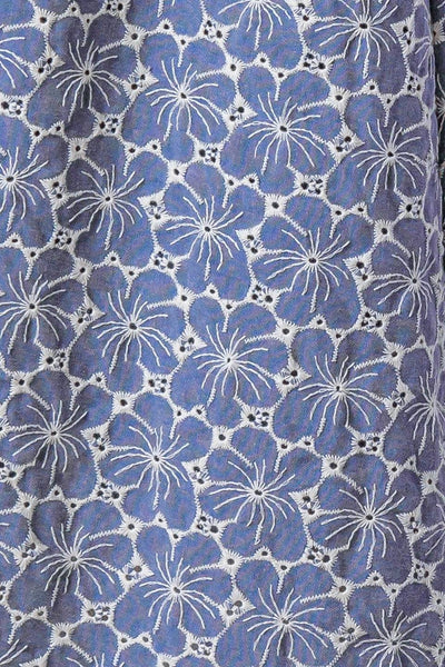 Falda larga corte A floral