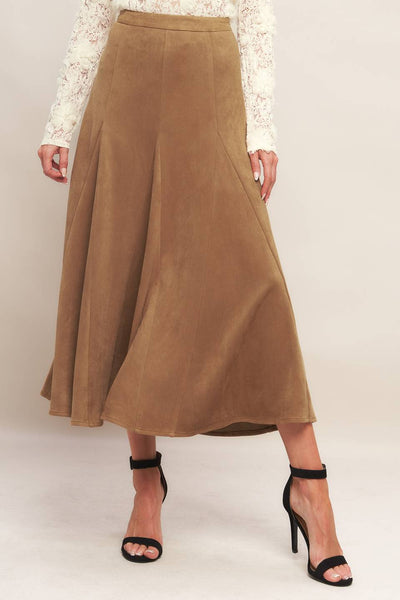 Falda  midi corte A
