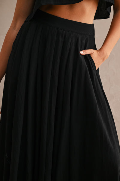 Falda  midi corte A