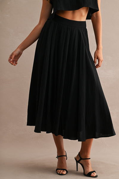 Falda  midi corte A