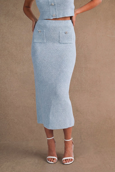 Falda midi lapiz