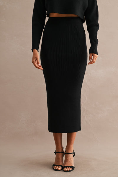 Falda midi lapiz