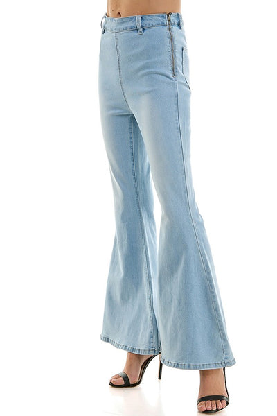 Pantalon mezclilla pata de elefante