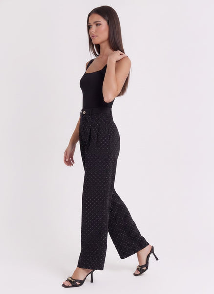 Pantalon  vestir con brillos