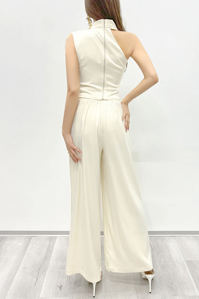 Pantalon satin recto