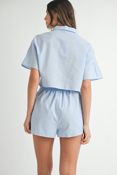 Short cintura elastica