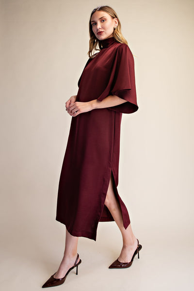 Vestido  midi satin