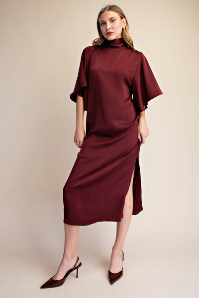 Vestido  midi satin