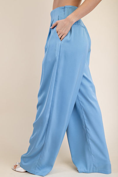 Pantalon vestir ancho