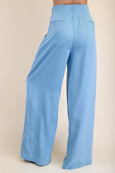 Pantalon vestir ancho
